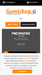Mobile Screenshot of gumishop.si